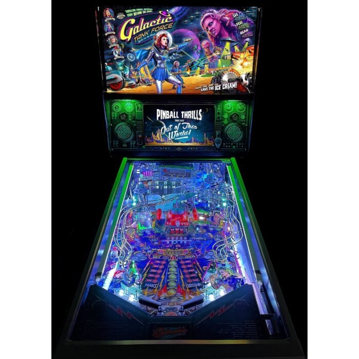 American Pinball Galactic Tank Force Pinball Machine - Image 2