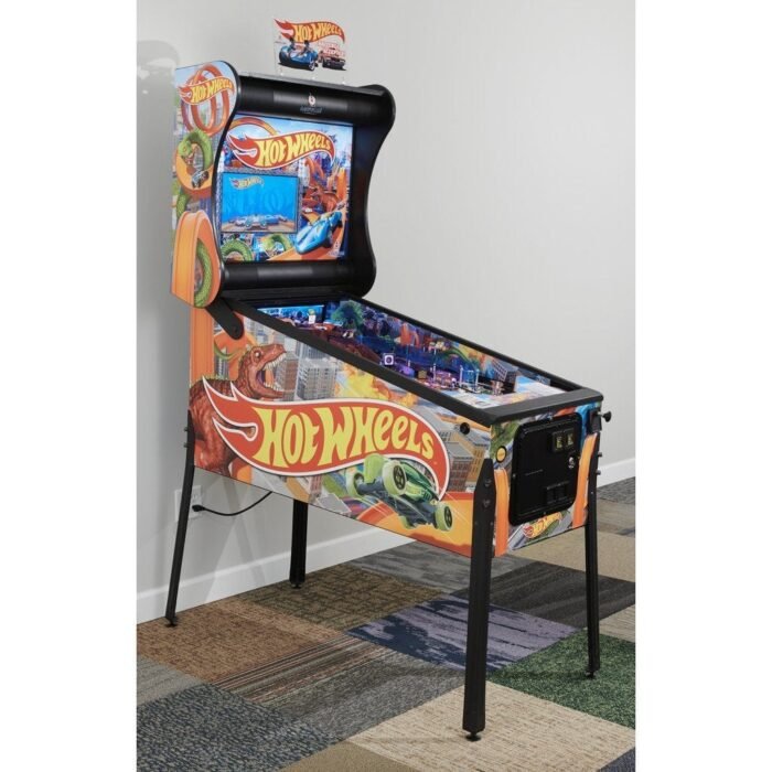 American Pinball Hot Wheels Pinball Machine - Image 3
