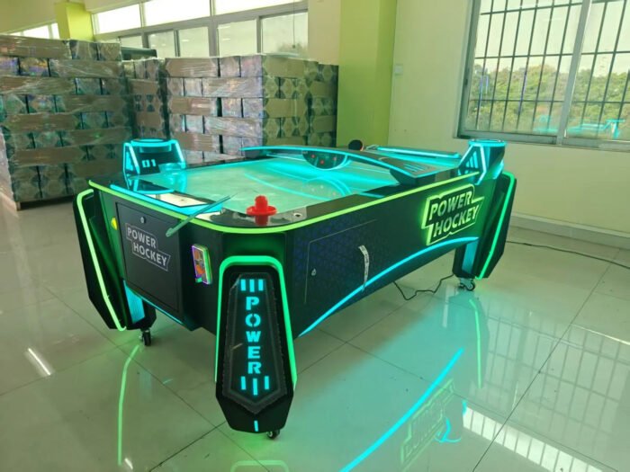 Power Glide Hockey™ Air Hockey Table with Neon Lights - Image 6