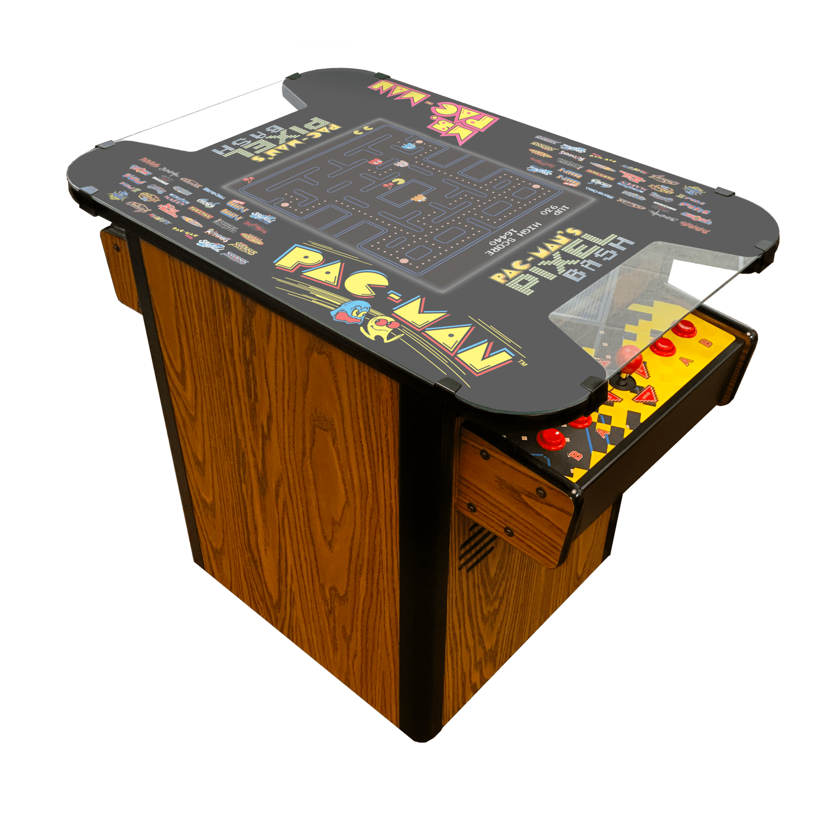 bandai-namco-pac-man-pixel-bash-cocktail-arcade-game-cabinet-3874163 Bandai Namco | Pac-Man Pixel Bash Cocktail Arcade Game Cabinet - Image 1