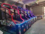 55-Inch English Coin Operated Arcade Basketball Shoot Games Machine - Image 6