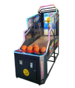 55-Inch English Coin Operated Arcade Basketball Shoot Games Machine - Image 7