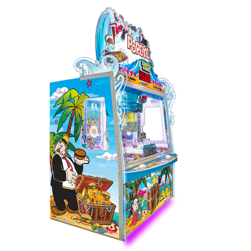 benchmark popeye dizzy divers coin pusher two player 4403742
