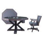 Berner Billiards The Weathered 3 in 1 Table - Octagon 54"