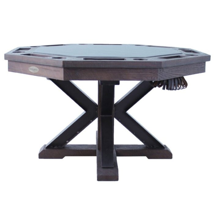 Berner Billiards The Weathered 3 in 1 Table - Octagon 54" - Image 2