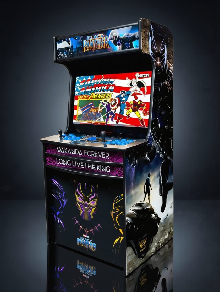 Black Panther themed arcade cabinet - Image 2