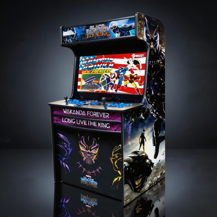 Black Panther themed arcade cabinet - Image 4