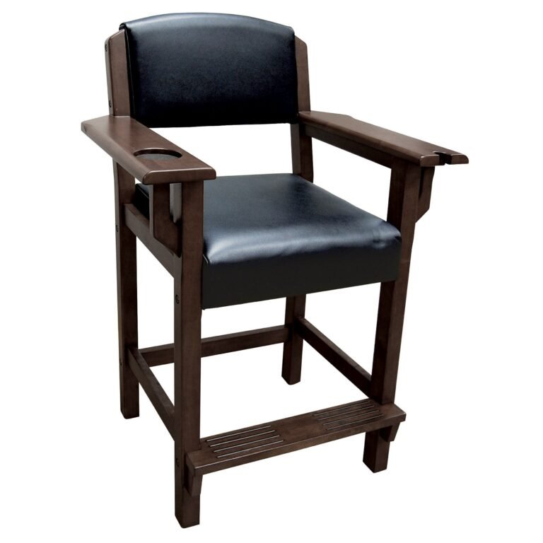 brunswick traditional players chair espresso