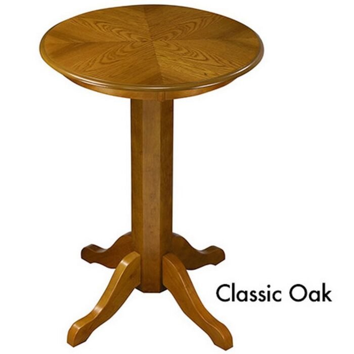 C.L. Bailey The Level Best 30” Pub Table Beveled Pedestal with 4 Legs - Image 3