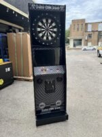 Coin Operated Electronic Dart Board- Heavy Duty for Commercial and Home Use with Both Coin and Free Play Option - Image 3