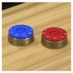 Chrome And Bronze Signature Shuffleboard Puck Sets - Image 3