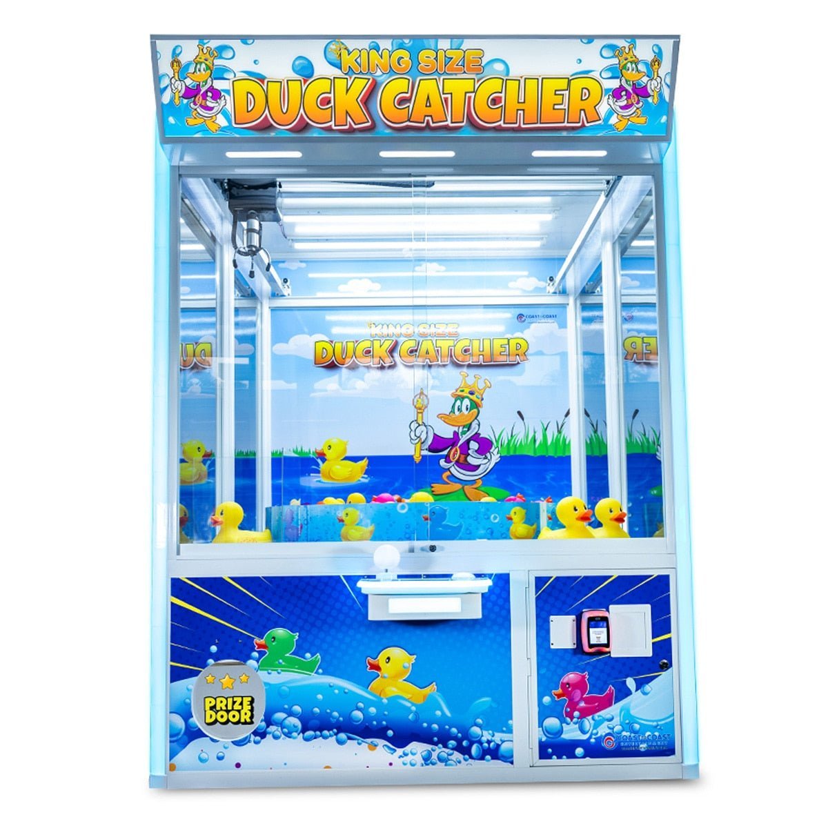 coast-to-coast-king-size-duck-catcher-crane-claw-arcade-machine-1200-free-ducks-1910481 Coast to Coast | King Size Duck Catcher |Crane Claw Arcade Machine |1200 FREE Ducks - Image 1