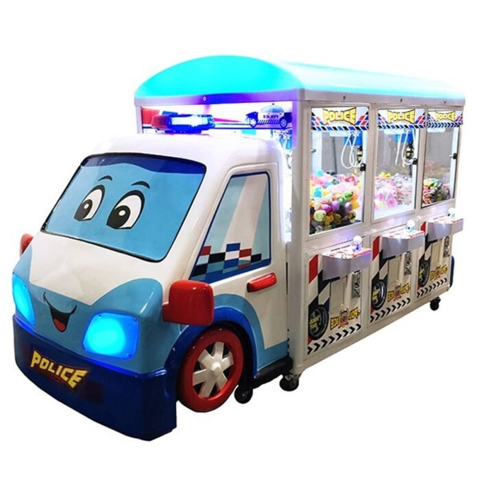Coast to Coast |  Police Car| 6 Player | Crane Claw Arcade Machine - Image 2