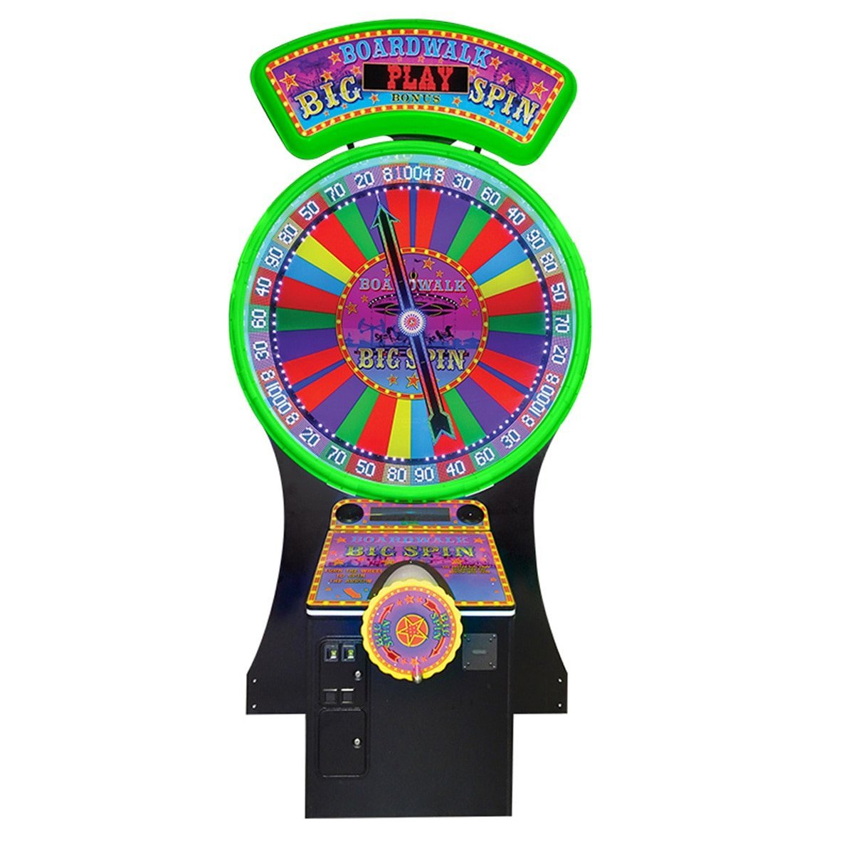 coastal-boardwalk-big-spin-4-6-arcade-redemption-game-4524206 Coastal| Boardwalk Big Spin - 4' | 6' |Arcade Redemption Game - Image 1