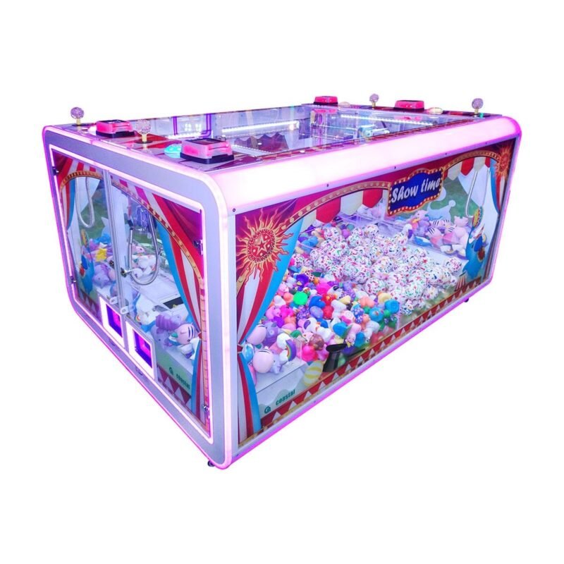 coastal showtime 4 player crane arcade game 4341976