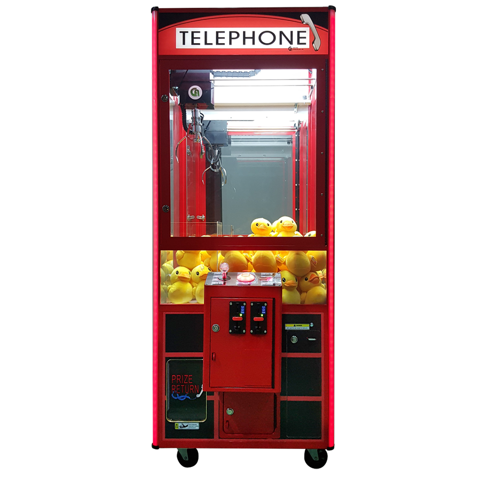 coastal-telephone-30-crane-claw-machine-6947240 Coastal | Telephone | 30" | Crane Claw Machine - Image 1
