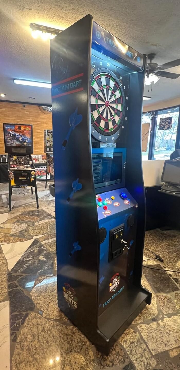 Dart Machine-Take Aim Electronic Coin Operated Dart Board With On Line Play Option-Brand New For Home And Business - Image 2