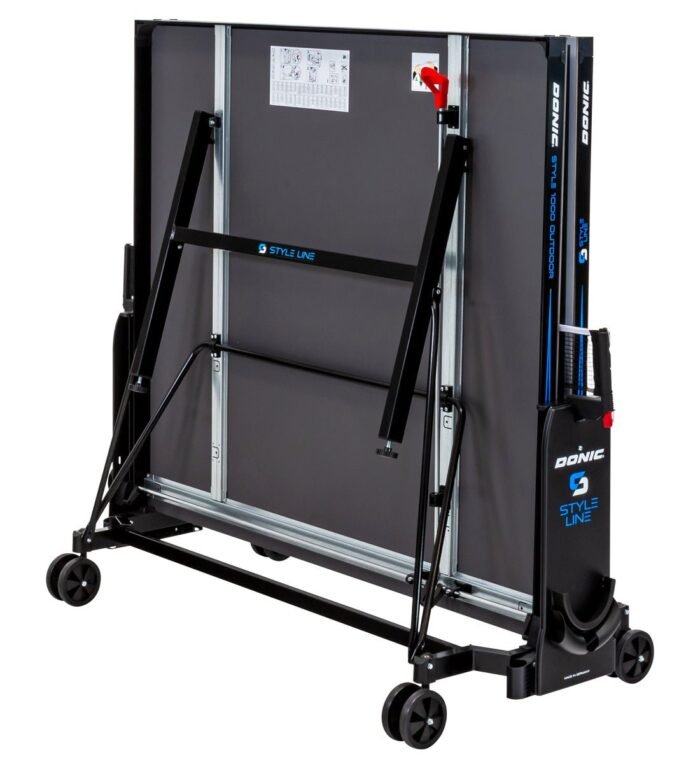 Donic Style 1000 Outdoor Table | Premium | All Weather | Black | Foldable - Image 4