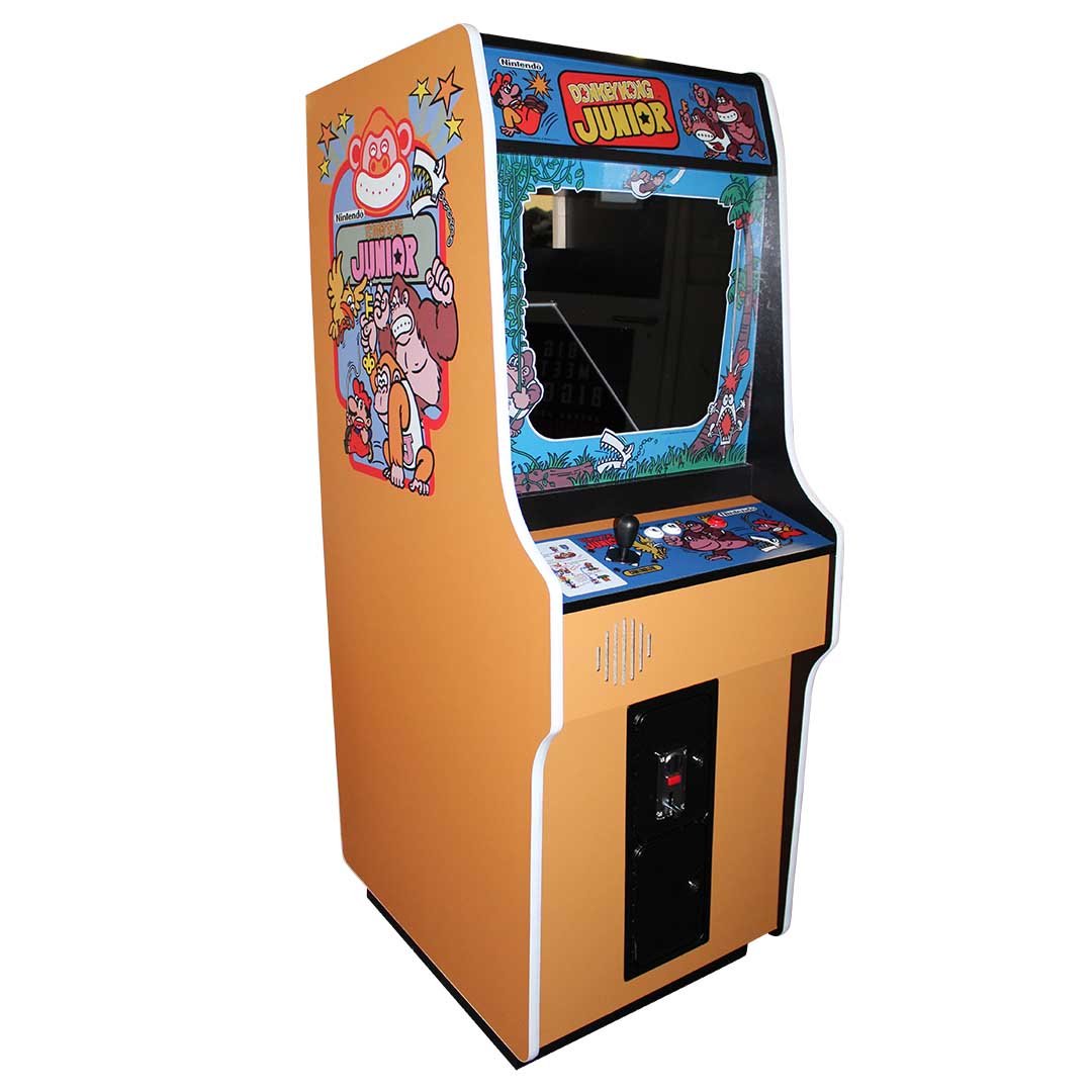 donkey-kong-jr-left Donkey Kong Jr Replica JAMMA Commercial Arcade Machine - Image 1