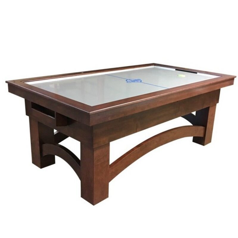 dynamo arch hand crafted 6 air hockey table home use single tone