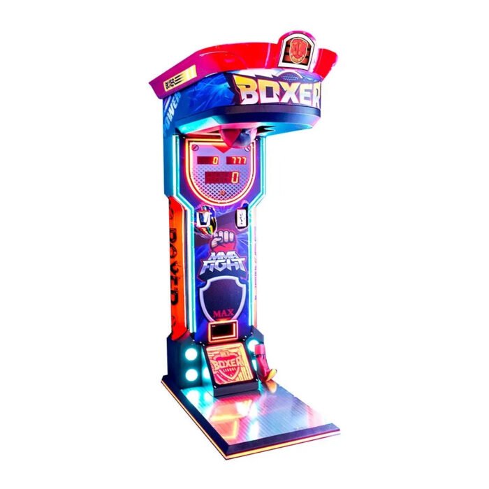 MMA Fight Boxer - Heavy Hit Arena | Boxing Arcade Machine with Neon Lights - Image 3