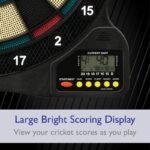 Fat Cat 727 Electronic Dartboard, 13.5" Compact Target - Image 6
