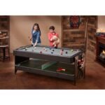 Fat cat billiards | 3-in-1 | Grey |  7' Pockey™ Multi-Game Table - Image 4