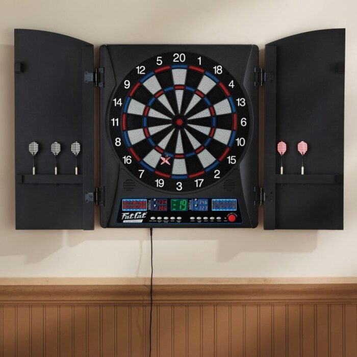 Fat Cat Electronx Electronic Dartboard, 13.5" Compact Target - Image 15