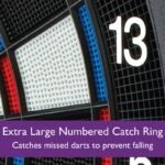 Fat Cat Electronx Electronic Dartboard, 13.5" Compact Target - Image 7