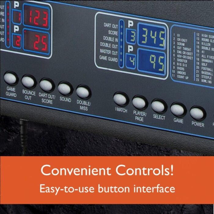 Fat Cat Mercury Electronic Dartboard, 13.5" Compact Target - Image 5