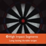 Fat Cat Mercury Electronic Dartboard, 13.5" Compact Target - Image 12