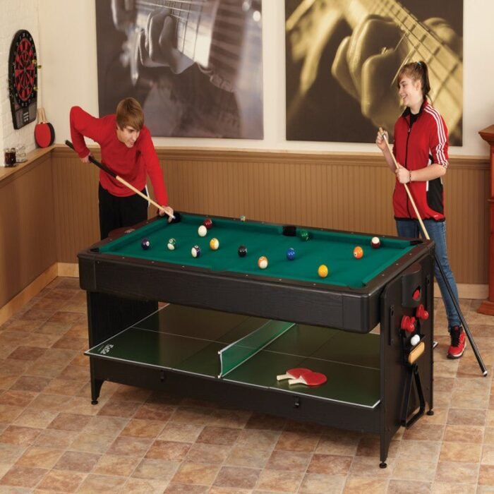 Fat Cat Pool table | 2-in-1 | 7' | Pockey™ Multi-Game Table - Image 18