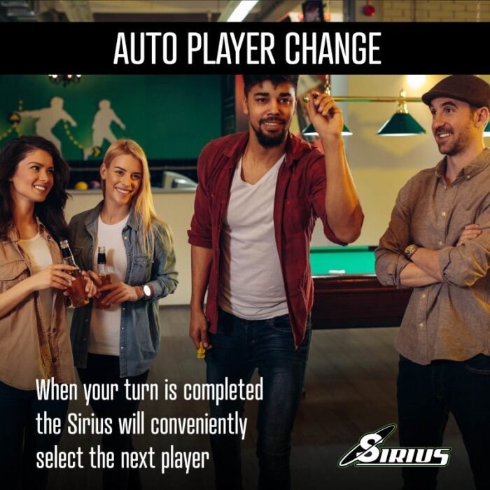 Fat Cat Sirius Electronic Dartboard, 13.5" Compact Target - Image 5