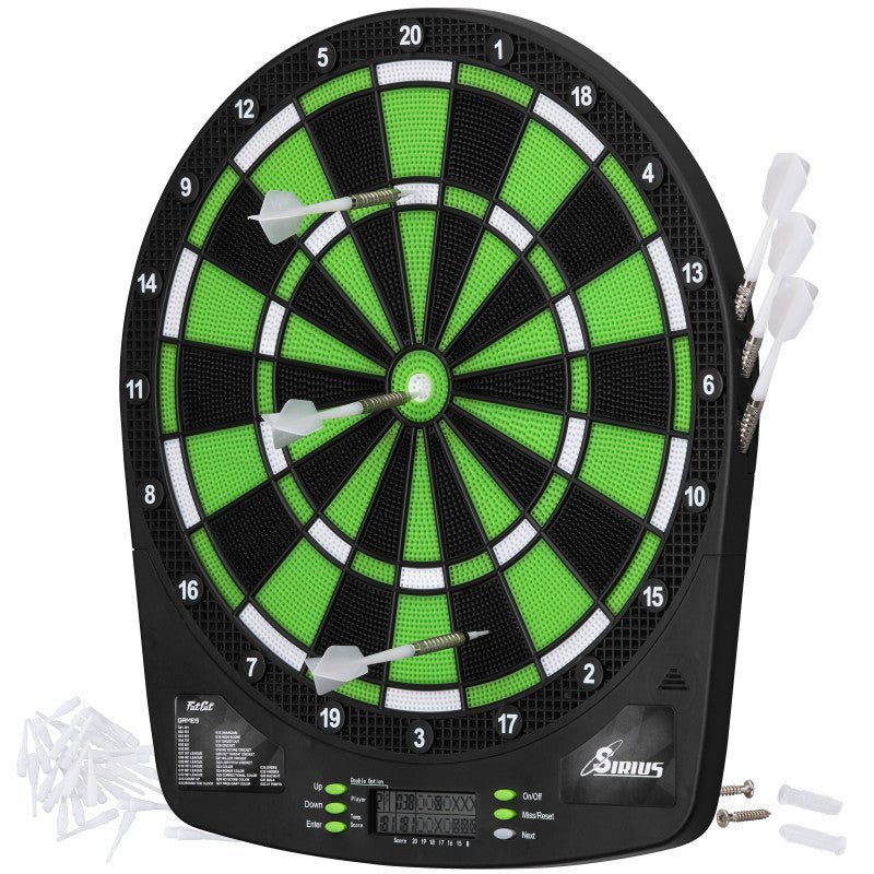 fat-cat-sirius-electronic-dartboard-135-compact-target-3249121 Fat Cat Sirius Electronic Dartboard, 13.5" Compact Target - Image 1