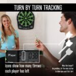 Fat Cat Sirius Electronic Dartboard, 13.5" Compact Target - Image 6