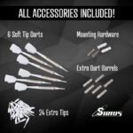 Fat Cat Sirius Electronic Dartboard, 13.5" Compact Target - Image 4