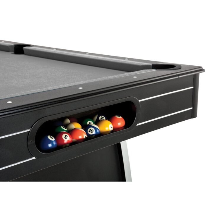 Fat Cat Tucson 7' Pool Table with Ball Return Grey Playing Surface - Image 5
