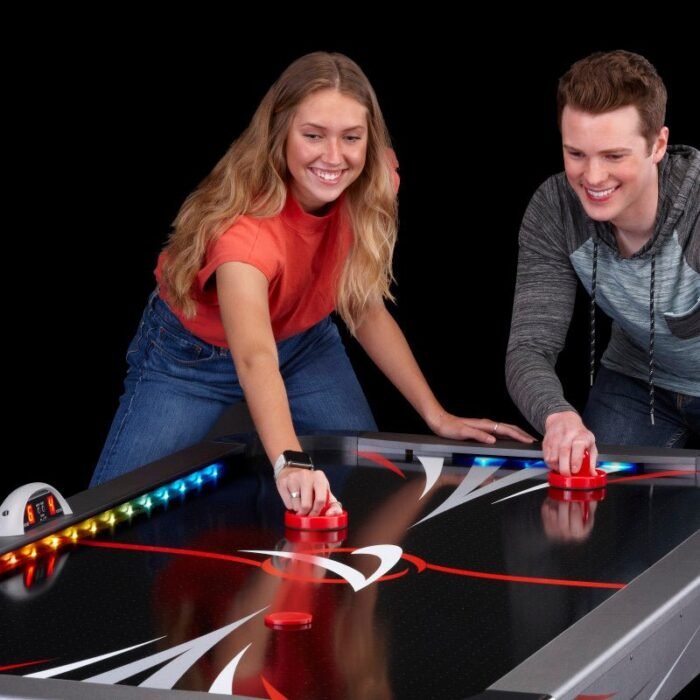 Fat Cat Volt LED Light-Up Air Hockey Table - Image 14