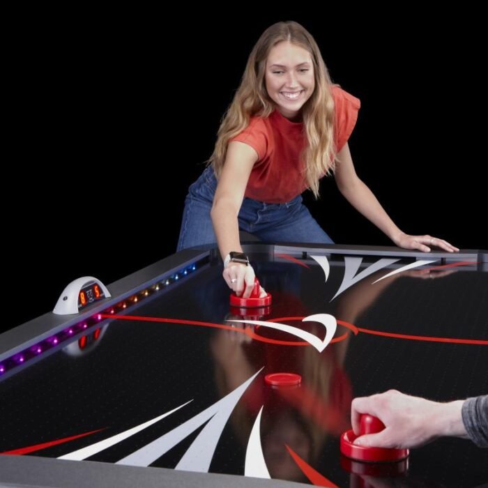 Fat Cat Volt LED Light-Up Air Hockey Table - Image 10