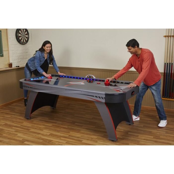 Fat Cat Volt LED Light-Up Air Hockey Table - Image 11