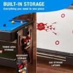 Fat Cats Billiards |  3-in-1 Blue 7' Pockey™ Multi-Game Table - Image 7