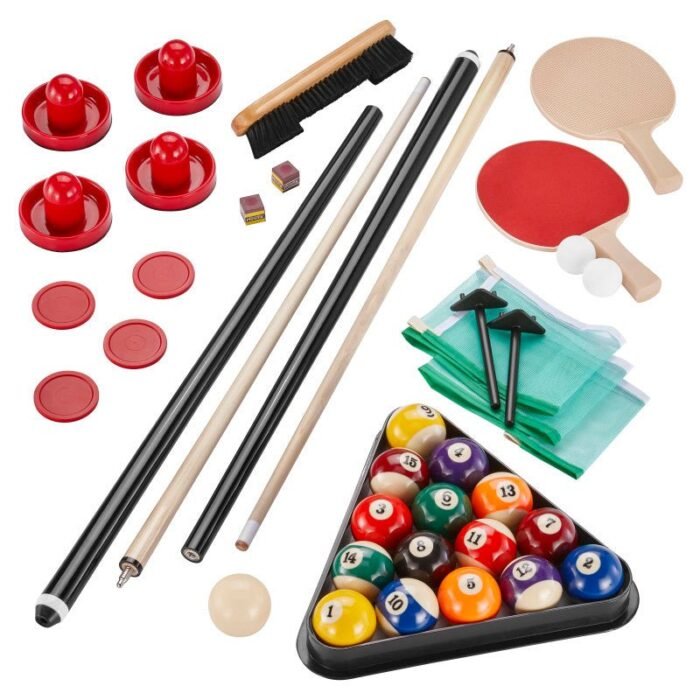 Fat Cats Billiards | 3-in-1 | Green | 7' Pockey™|  Multi-Game Table - Image 11