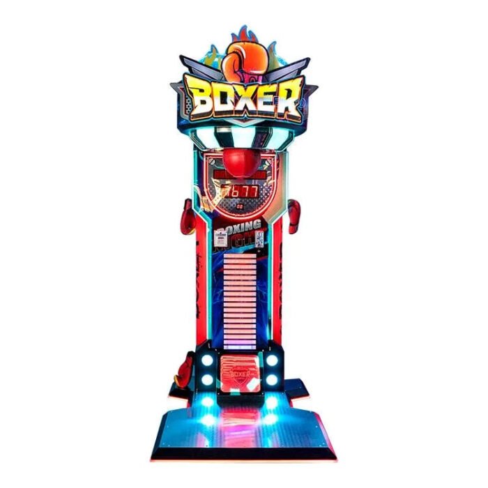 MMA Fight Boxer Extreme™ - Heavy Hit Arena with Power Up Light Package | Boxing Arcade Machine with Neon Lights - Image 2