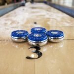 HJ Scott 12 Abbey Shuffleboard Table - Image 18