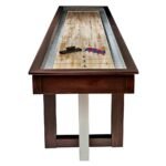 HJ Scott 12 Abbey Shuffleboard Table - Image 7