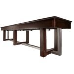 HJ Scott 12 Abbey Shuffleboard Table - Image 9