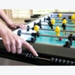 Velocity 3-Goalie Foosball Table - Image 12