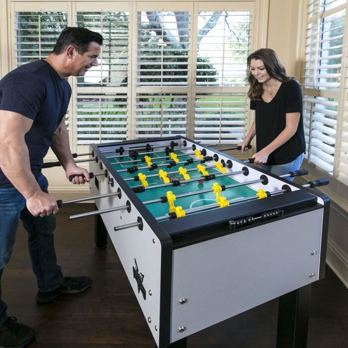 Velocity 3-Goalie Foosball Table - Image 8