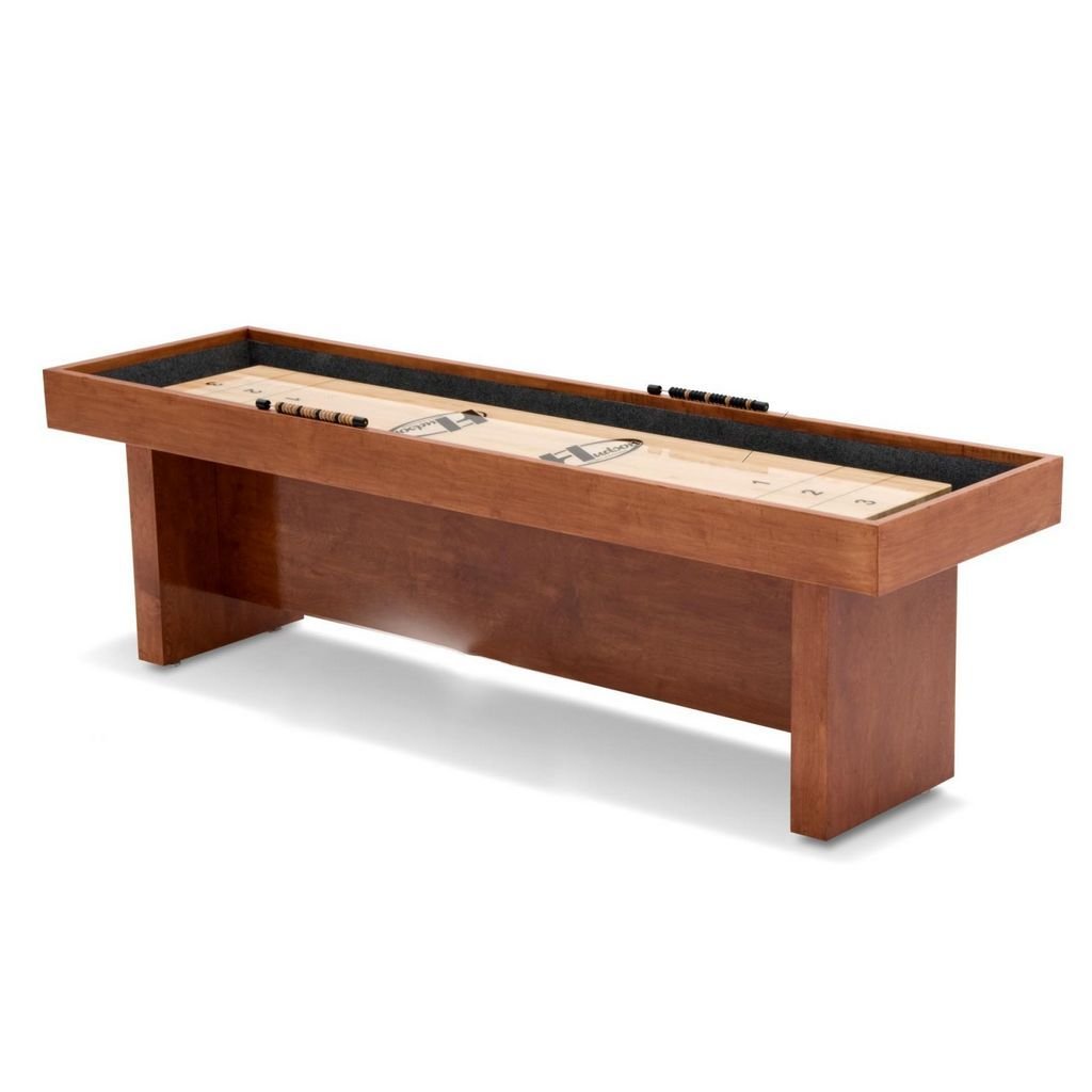 hudson-berkeley-shuffleboard-table-9-22-with-custom-stain-options-9-length Hudson Shuffleboards Berkeley Shuffleboard Table - Image 1