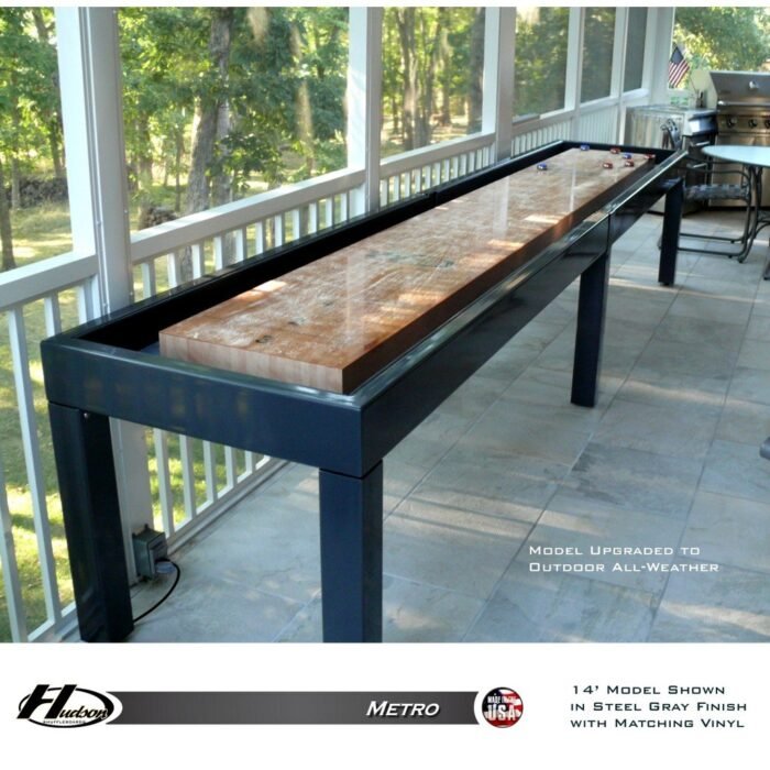 Hudson Shuffleboards Metro Shuffleboard Table - Image 11
